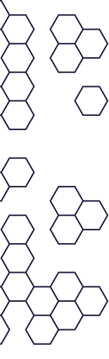decorative hexagones